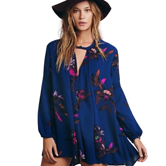 Floral Swing Tunic Dress - Picture 8 of 9